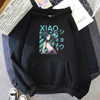 Couple Hooded Fleece Pullover Sweater