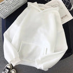 Couple Hooded Fleece Pullover Sweater