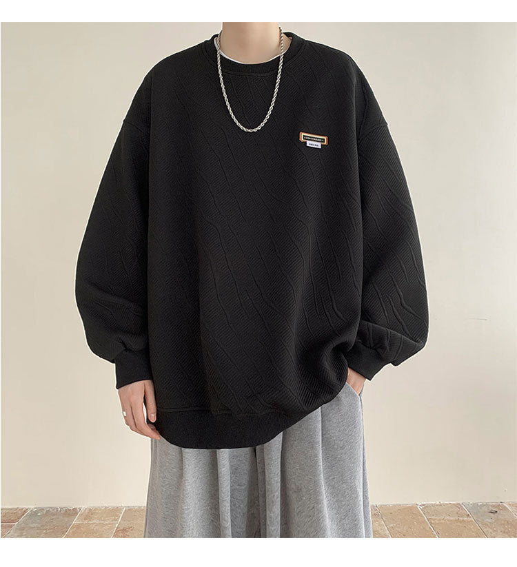 Harajuku Couple Pullover Sweater for Men and Women