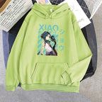 Couple Hooded Fleece Pullover Sweater