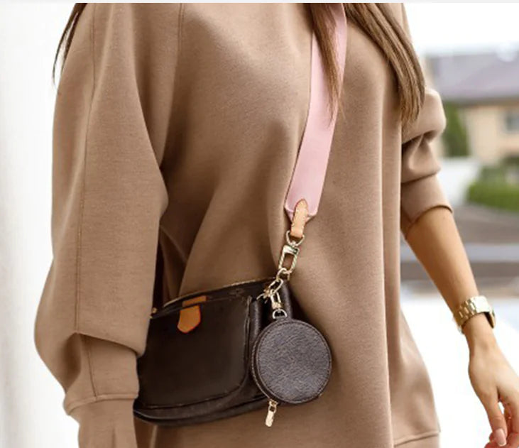 Round Neck Casual Trendy Pullover Sweater